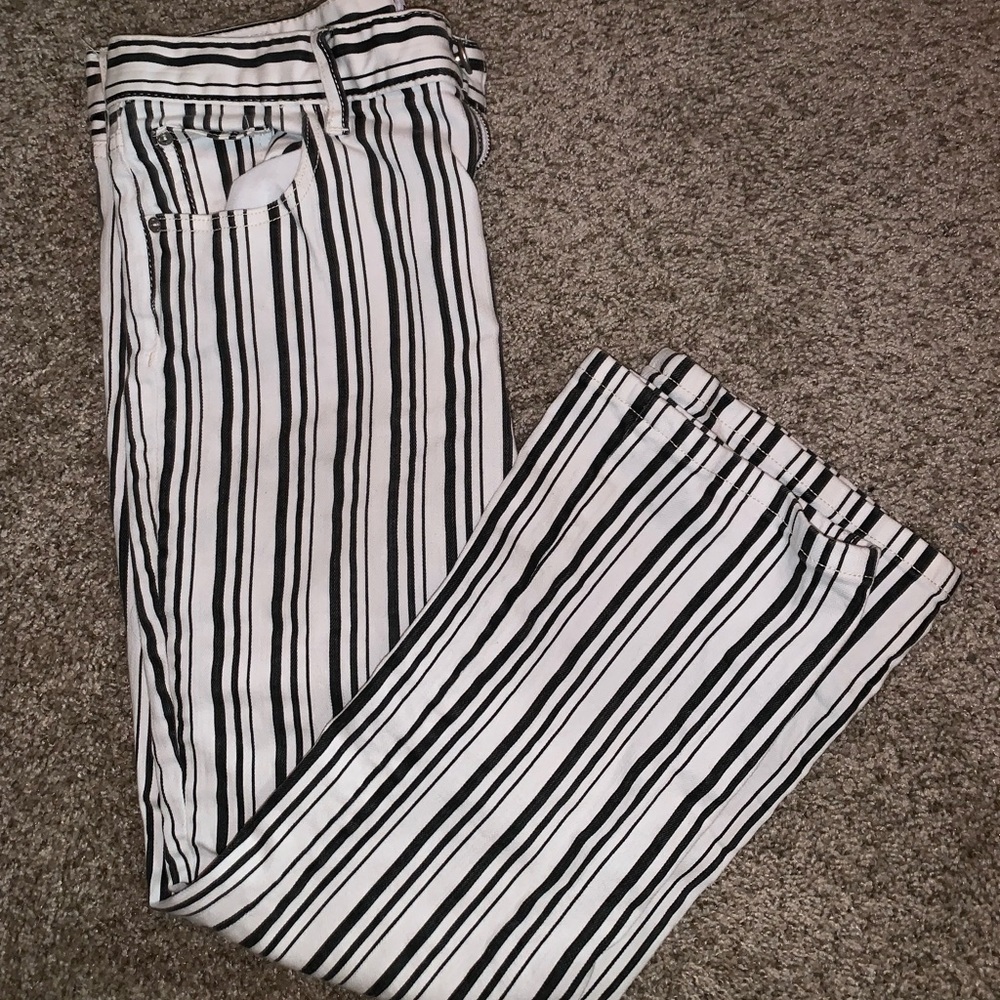 URBAN OUTFITTERS BDG kick flare stripe pants